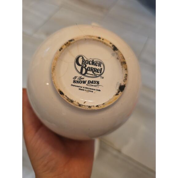 Snowman Ceramic Serving Dish Set 4 Pieces Holiday Christmas Bowls Platte - Picture 12 of 16